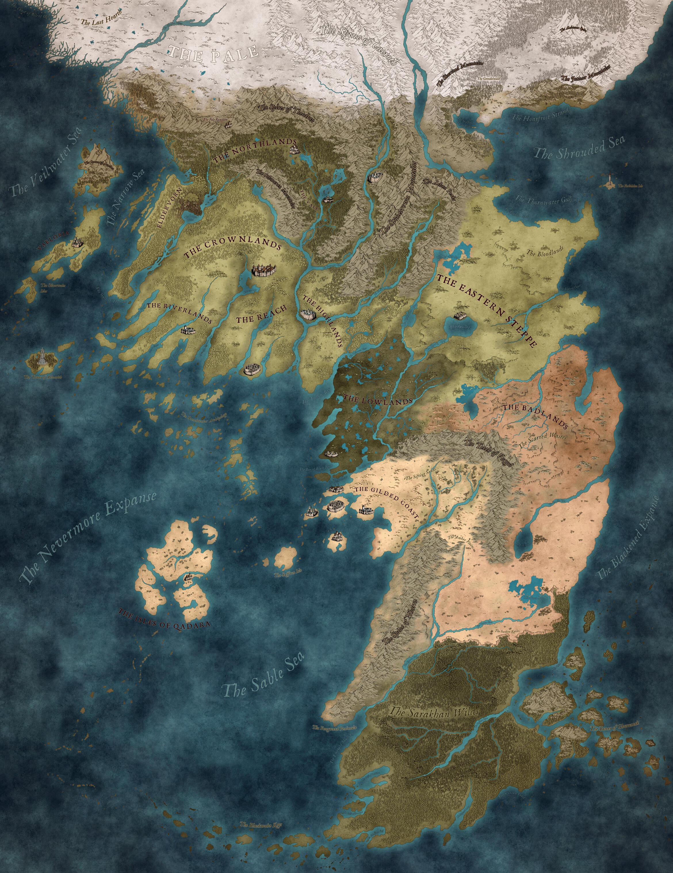 The Continent of Eisandor