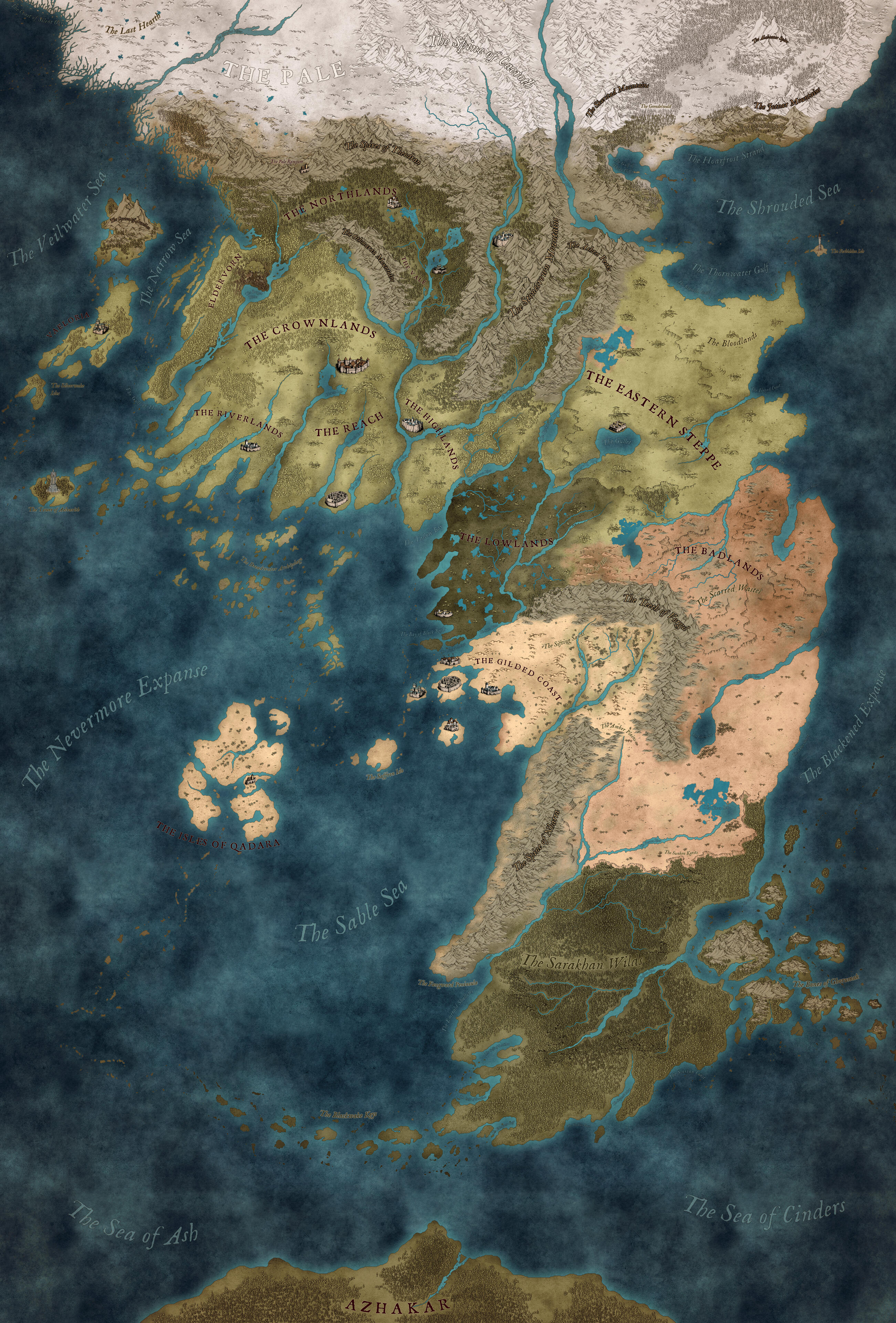 The Continent of Eisandor